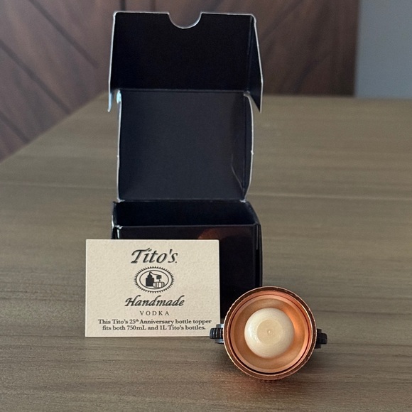 Tito's Copper Bottle Topper - Picture 3 of 8
